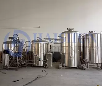 15BBL 醸造システム ガス燃焼