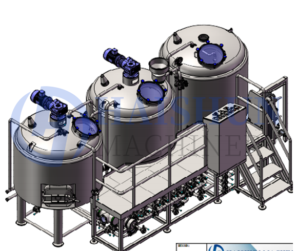15BBL 3槽醸造所 MT/LT+BK+WT