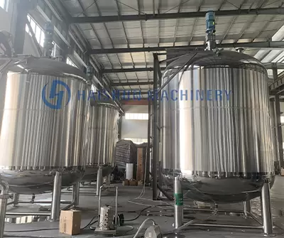 21000L 混合タンク単層または蒸気加熱